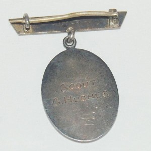 vtg boy scout international enamel back ok vtg boy scout international enamel back ok