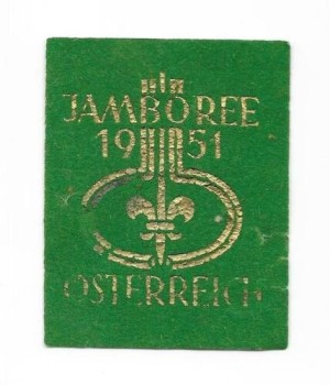 1951 7th world jamboree osterreich feltro fronte 1951 7th world jamboree osterreich feltro fronte