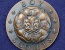 1957s world scout conference official bronze medallion