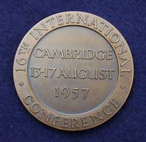 1957s world scout conference official bronze medallion