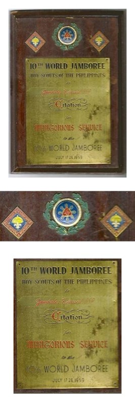 wj 1959 award for staff 