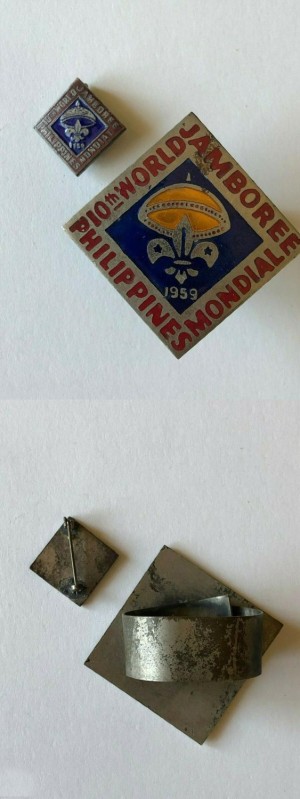 wj 1959 pin and woggle wj 1959 pin and woggle