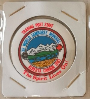 wj trading post staff pin wj trading post staff pin