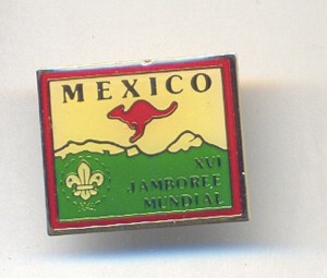 wj 1987 88 mexico contingent pin wj 1987 88 mexico contingent pin