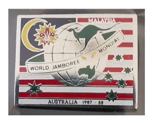 wj malaysian contingent pin wj malaysian contingent pin