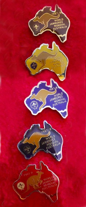 wj 1987 australian shaped pins wj 1987 australian shaped pins