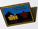 jw 1991 south african contingent pin low