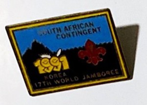 jw 1991 south african contingent pin low jw 1991 south african contingent pin low