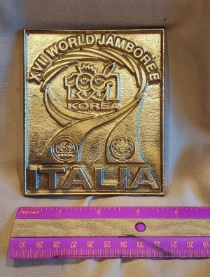 wj 1991 italian metal badge wj 1991 italian metal badge
