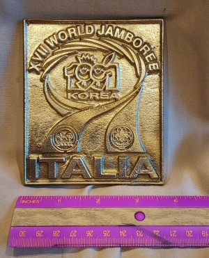 wk italian metal plaque wk italian metal plaque