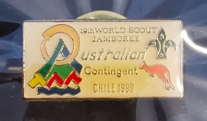 wj australian contingent pin wj australian contingent pin